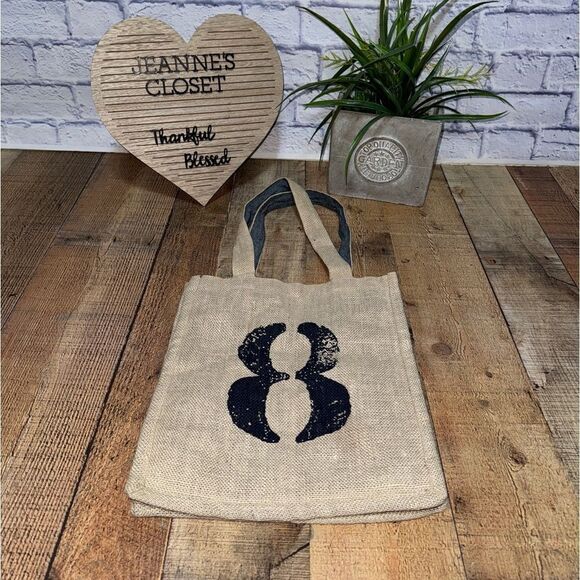 FEED target collaboration burlap tote bag - Picture 8 of 12